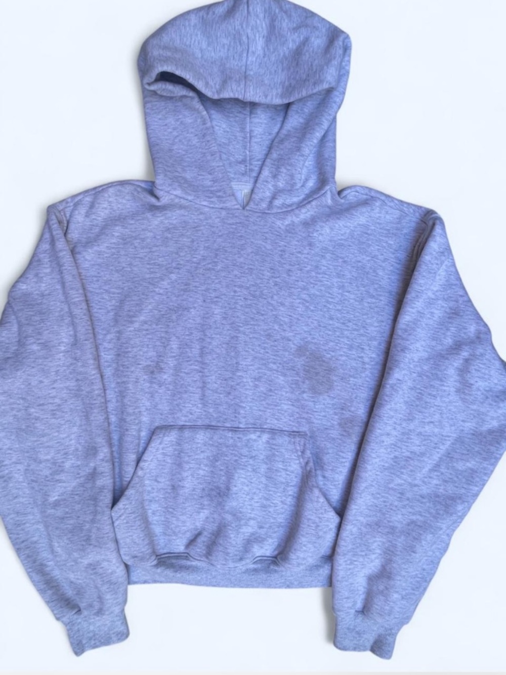 SKIMS Classic Heather Gray Pullover Hoodie Loungewear Comfy Outdoor Spring M